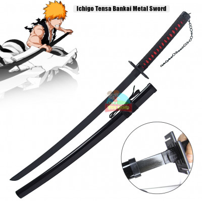 Ichigo Tensa Bankai Metal Sword
